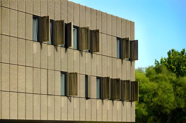 Perforated Mesh Aluminum Facade Panels for Modern Commercial Buildings