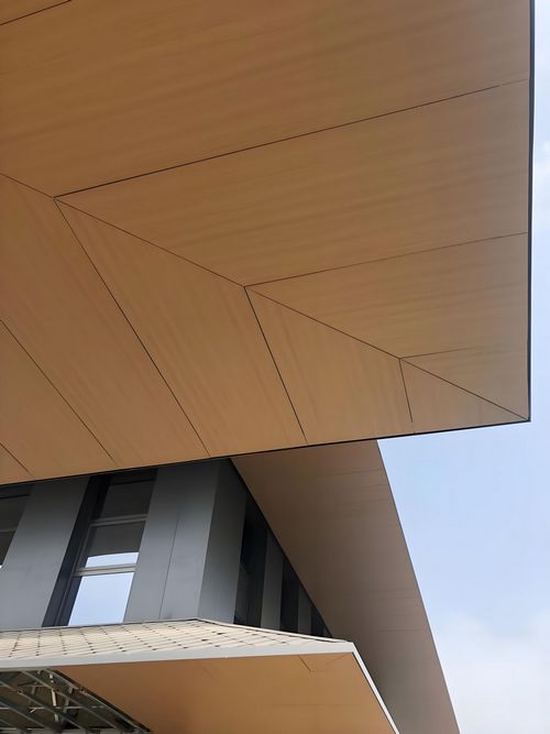 Aluminum Timber Look Cladding