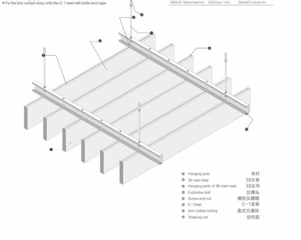 Box Curtain Ceiling - Image 7