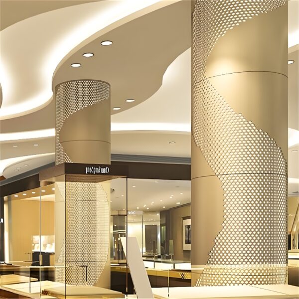Single Aluminum Panels: Modern Exterior Wall & Decorative Column Cladding