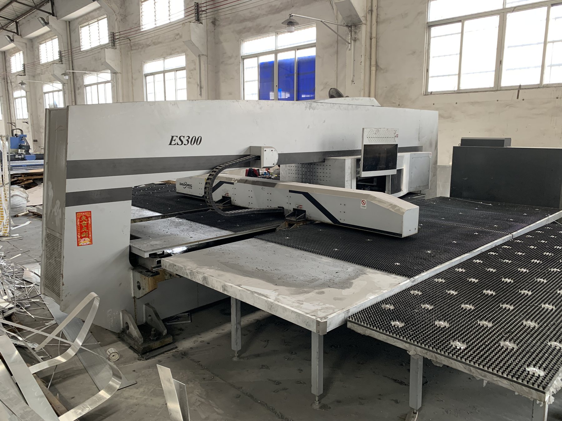 real solid aluminum panel factory workshop for custom facade cladding orders