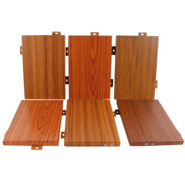 Aluminum Timber Look Cladding - Imej 2